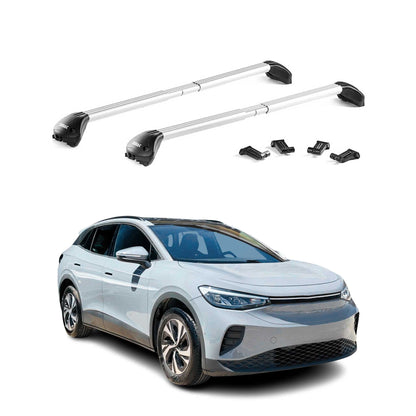 2019-2026 Volvo XC40 Roof Rack Cross Bars Silver