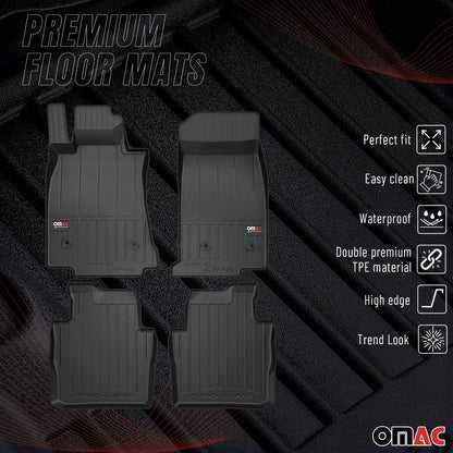 2020-2026 Cadillac CT5 Premium Floor Mats Liners Full Set All Weather Heavy Duty
