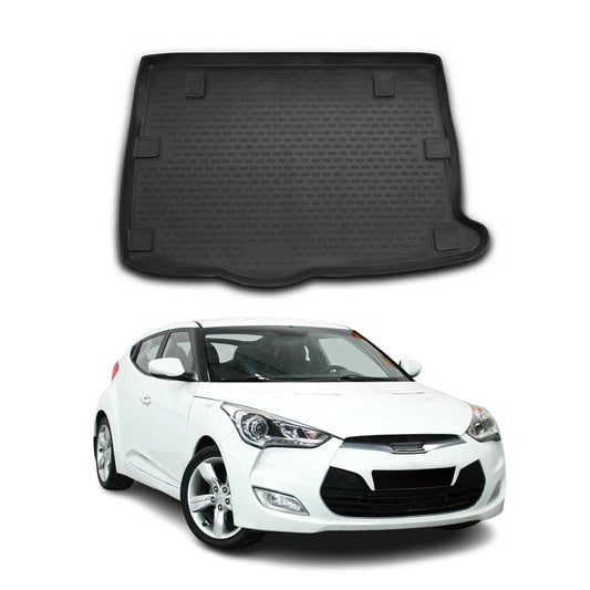2012-2017 Hyundai Veloster Cargo Liner Trunk Mat All Weather Black