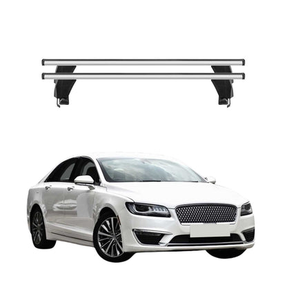 2013-2020 Lincoln MKZ Roof Rack Cross Bars Silver