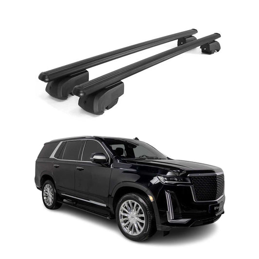 2021-2025 Cadillac Escalade Roof Rack Cross Bars Black