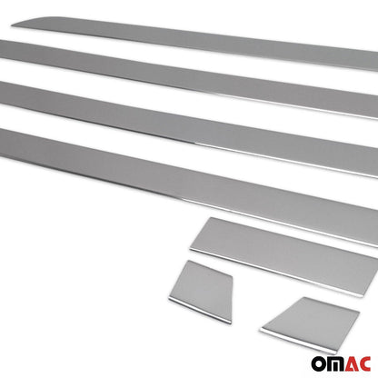 OMAC For Mercedes Metris 2016-2023 Chrome Side Door Trim Double Sliding Door S.Steel 4733132