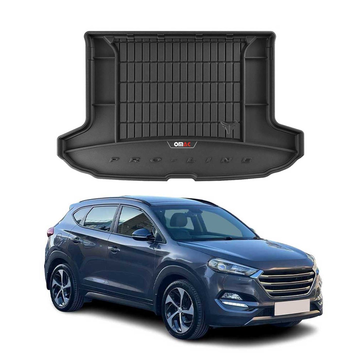 2016-2021 Hyundai Tucson Upper Trunk Premium Cargo Liner Trunk Mat All Weather Heavy Duty