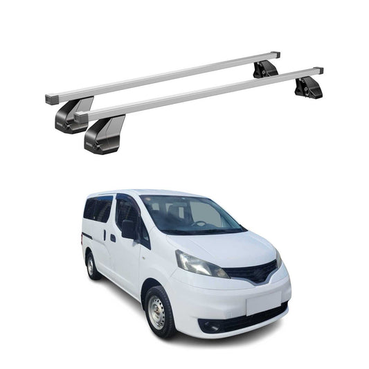 2013-2021 Nissan NV200 Roof Rack Cross Bars Silver