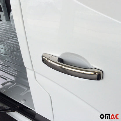 OMAC Car Door Handle Cover Protector for Renault Master 2010-2024 Stainless Steel 10x U001775