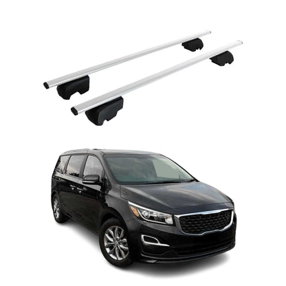2014-2021 Kia Sedona Roof Rack Cross Bars Silver