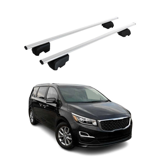 2014-2021 Kia Sedona Roof Rack Cross Bars Silver