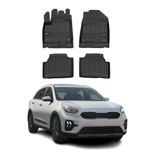 2019-2022 Kia Niro EV Premium Floor Mats Liners Full Set All Weather Heavy Duty