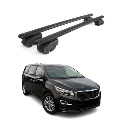2014-2018 Kia Sedona Roof Rack Cross Bars Black