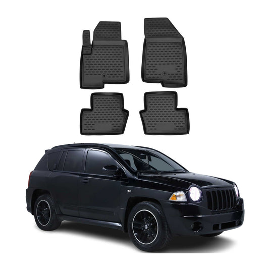 2007-2012 Dodge Caliber OMAC Premium Floor Matss All-Weather Heavy Duty 4x