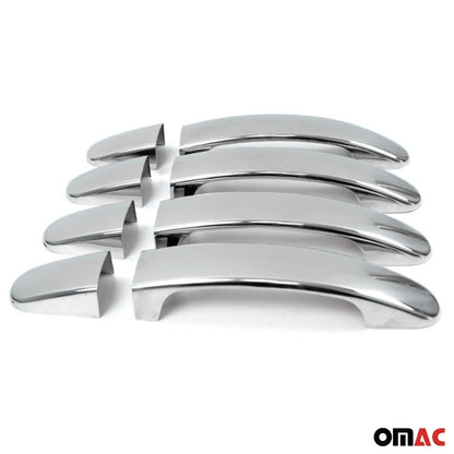 OMAC Car Door Handle Cover Protector for Ford Transit 250 2015-2024 Steel 8 Pcs U005909