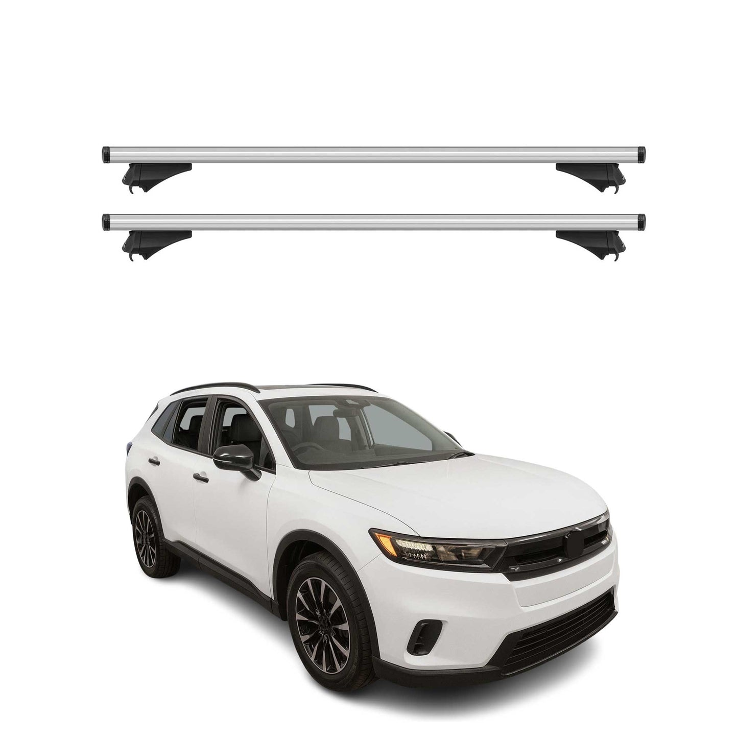 2024-2025 Honda Prologue Roof Rack Cross Bars Luggage Carrier Silver