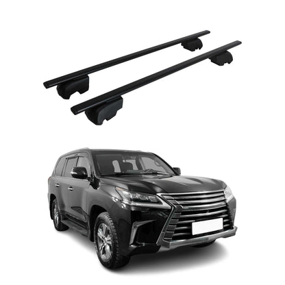 2016-2021 Lexus LX 570 Roof Rack Cross Bars Black