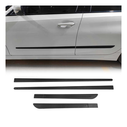 Side Door Protector Black Trim Cover Auto Strips Accessory Car SUV Trucks
