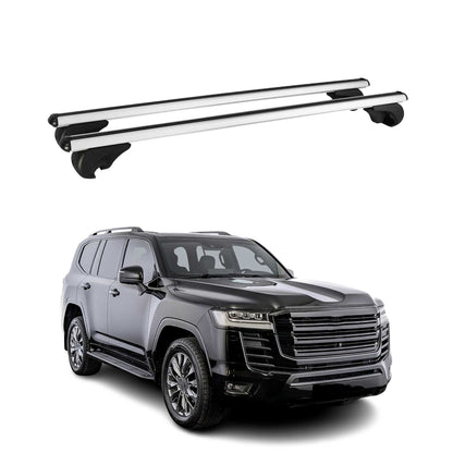 2022-2024 Toyota Land Cruiser Roof Rack Cross Bars Silver
