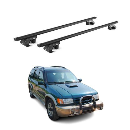 1997-2002 Kia Sportage Roof Rack Cross Bars Black