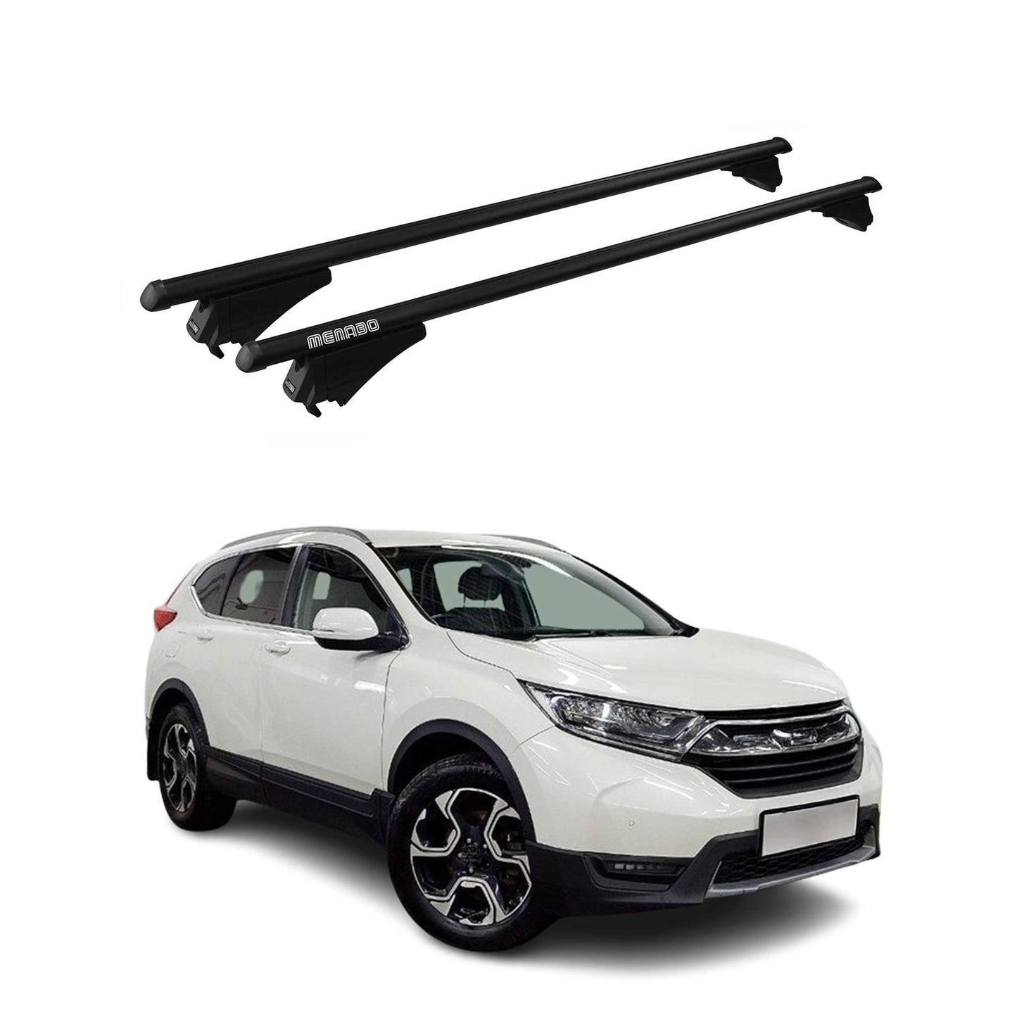 2017-2022 Honda CR-V Roof Rack Cross Bars Black