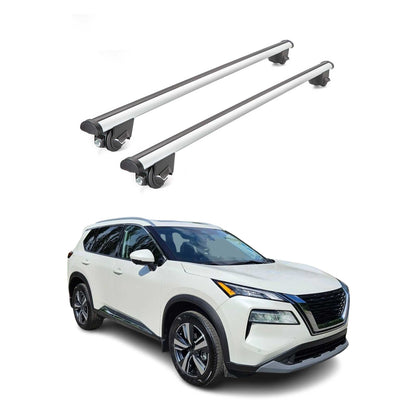 2020-2022 Nissan Rogue Sport Roof Rack Cross Bars Silver