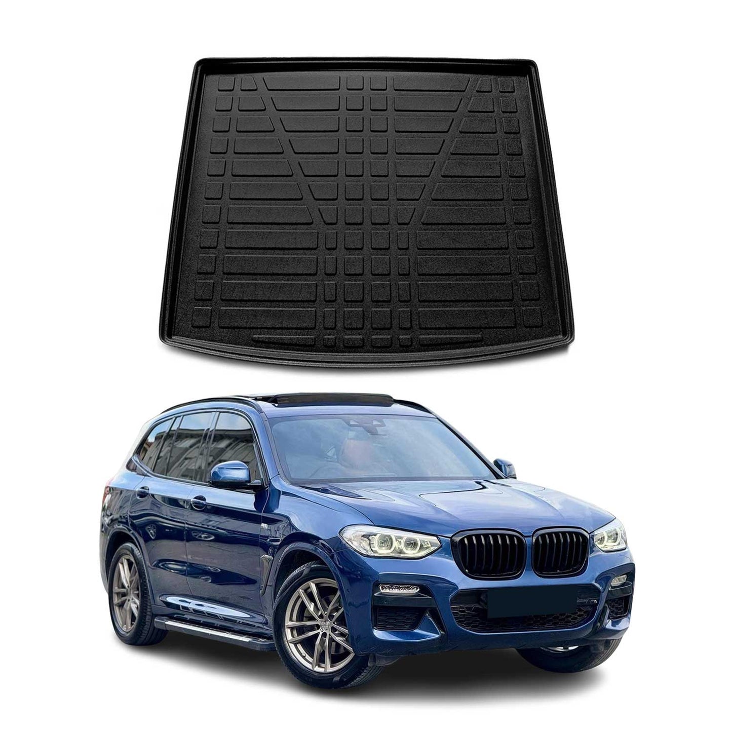 2018-2024 BMW X3 G01 Cargo Liner Trunk Mat All Weather Black