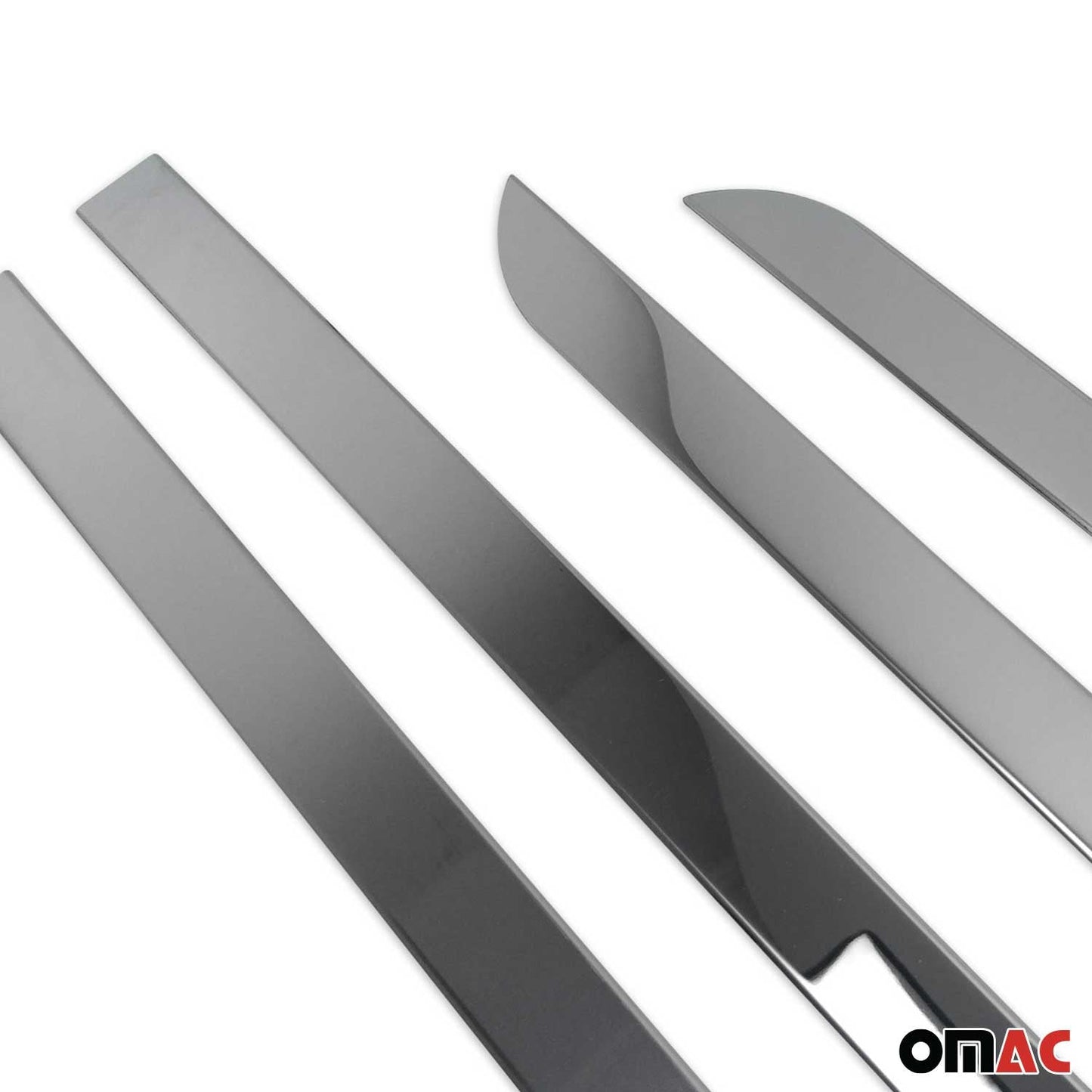 2016-2024 Mercedes Metris Short WB Side Door Molding Trim Skirt Garnish Stainless Steel