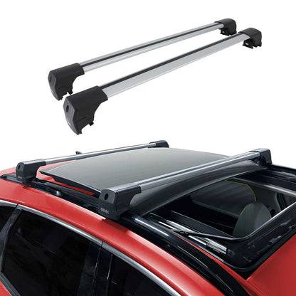 2013-2018 Audi Q3 Q3 Quattro Roof Rack Cross Bars Silver