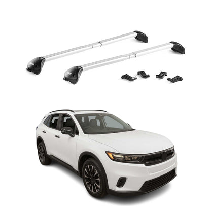 2024-2025 Honda Prologue Roof Rack Cross Bars Luggage Carrier Alu Silver
