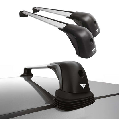 2015-2021 Mercedes C Class W205 Sedan Roof Rack Cross Bars Silver