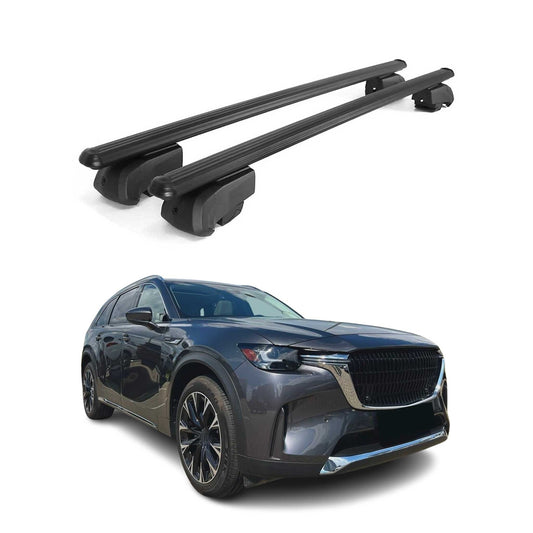 2024-2025 Mazda CX-90 Roof Rack Cross Bars Black
