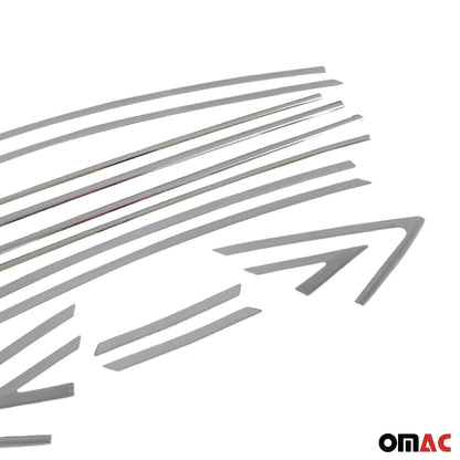 2012-2017 Hyundai Accent Sedan Window Molding Trim Streamer Stainless Steel