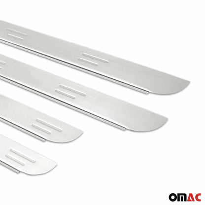 OMAC Door Sill Scuff Plate Scratch Protector for Toyota RAV4 2006-2012 Steel 4x 7005091