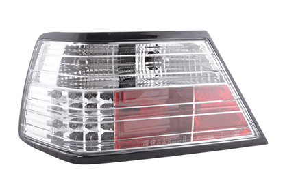 Mercedes-Benz E-Class (124) Limo/Sedan Clear LED Tail Lights (1985-1996)