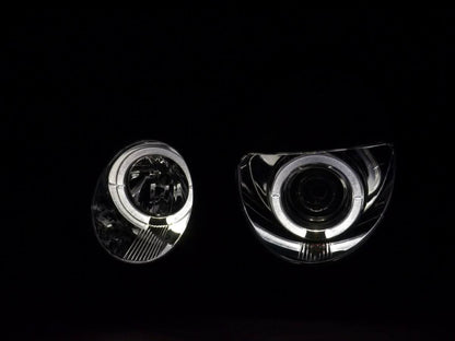 Mercedes Benz E-Class (210) Chrome Angel Eye Headlights (1999-2001)