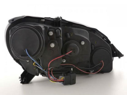 Mercedes Benz S-Class (220) Black Headlight Set (1998-2001)