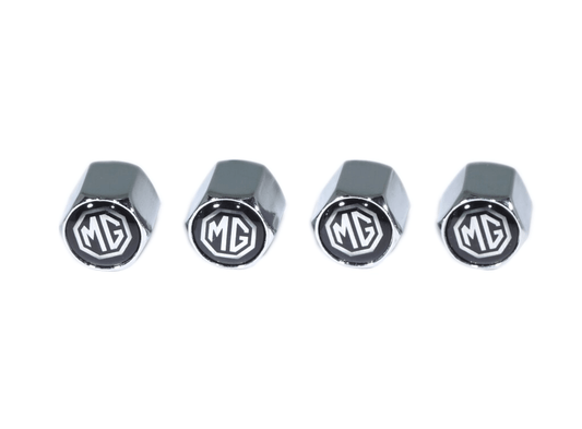 Chrome Valve Stem Tire Caps, Style: MG