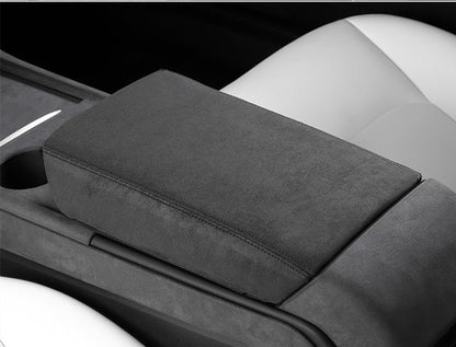 Alcantara Armrest Cover for Model 3 Highland & Model Y Juniper | TESERY