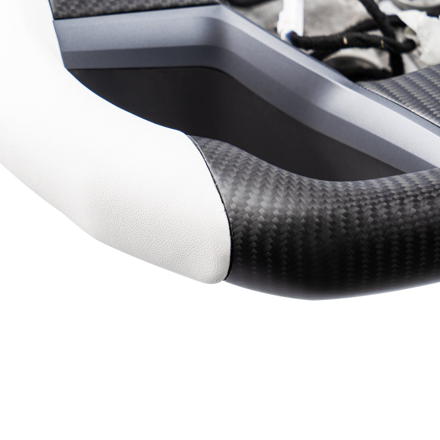 Model 3 / Y Sport Round Carbon Fiber Steering wheel 【Style 41】