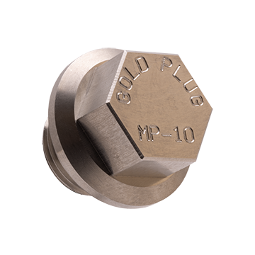 MP10 | GoldPlug | M18x1.5 | USA | Magnetic Drain Plug | Stainless | Fits all RAM Cummins 2005-2025 | Fits Toyota Rear Differential, Transmission, and Transfer Case | SW05 Washer Included |