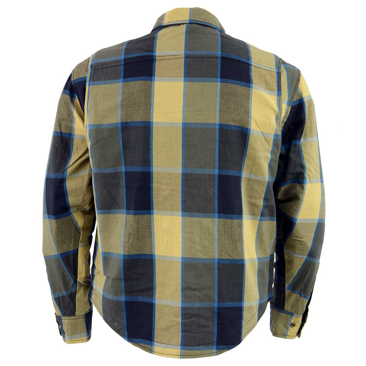 Milwaukee Leather Men's Roguefire Multi/Color CE Armored Flannel Shirt with Aramid Reinforced Zones - MPM1639