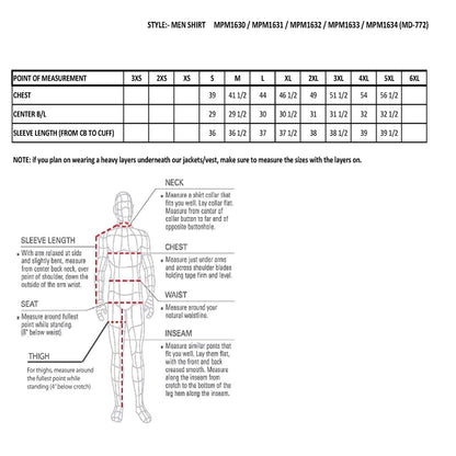 Milwaukee Leather MPM1642 Men's Plaid Hooded Flannel Biker Shirt with CE Approved Armor - Reinforced w/ Aramid Fibers