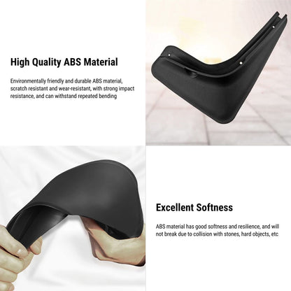 Mud Flaps Splash Guards for Model S/X | 4-Piece Set