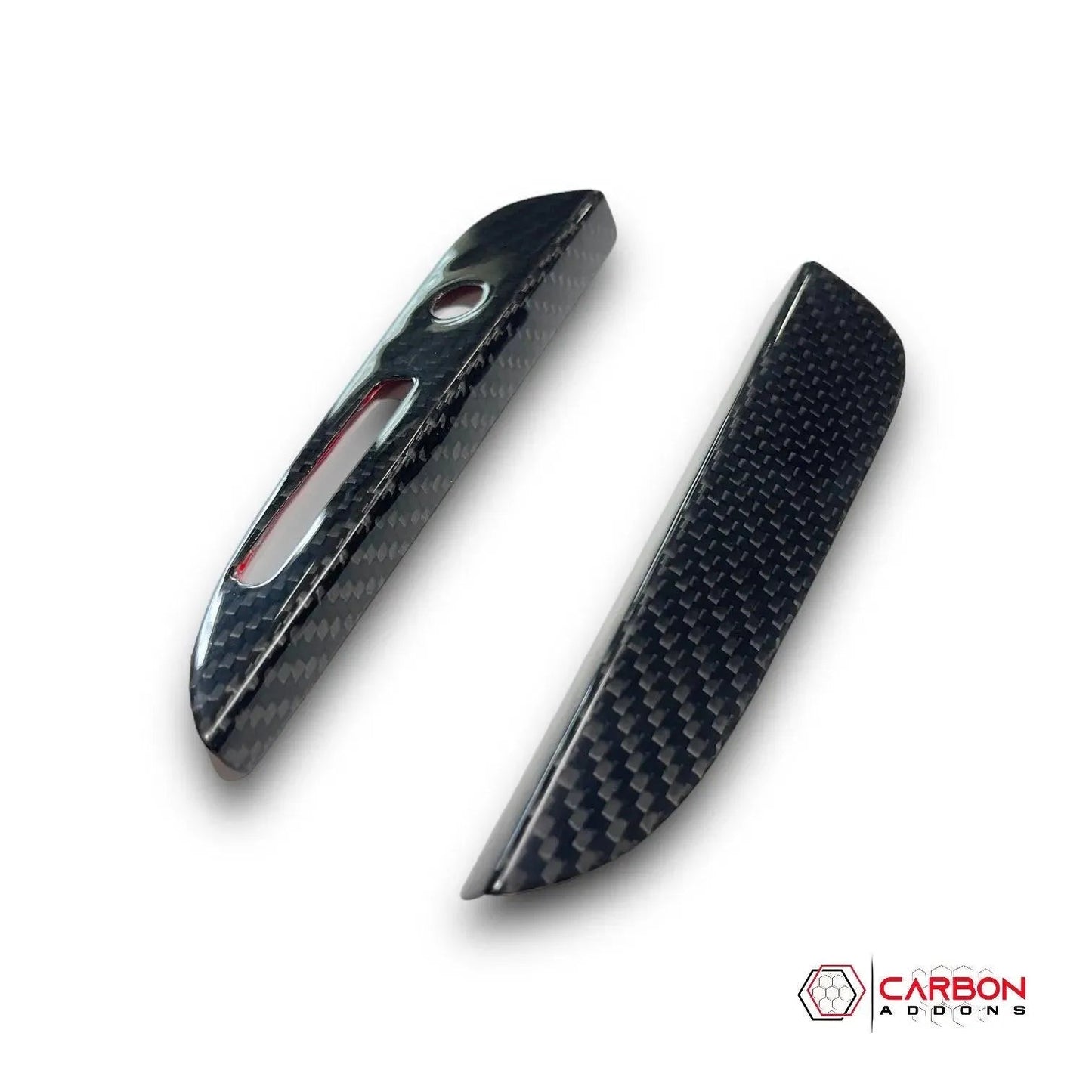 Carbon Fiber Automatic Gear Shift Bezel Cover for Mustang 2015-2023