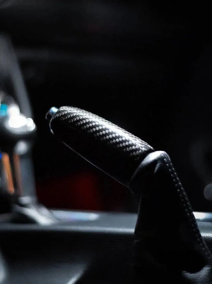 Carbon Fiber Hand Brake Handle for Mustang 2015-2023