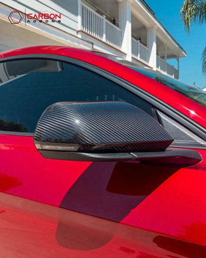 Mustang 2015-2023 Exterior Carbon Fiber Mirror Covers -US or EU Spec