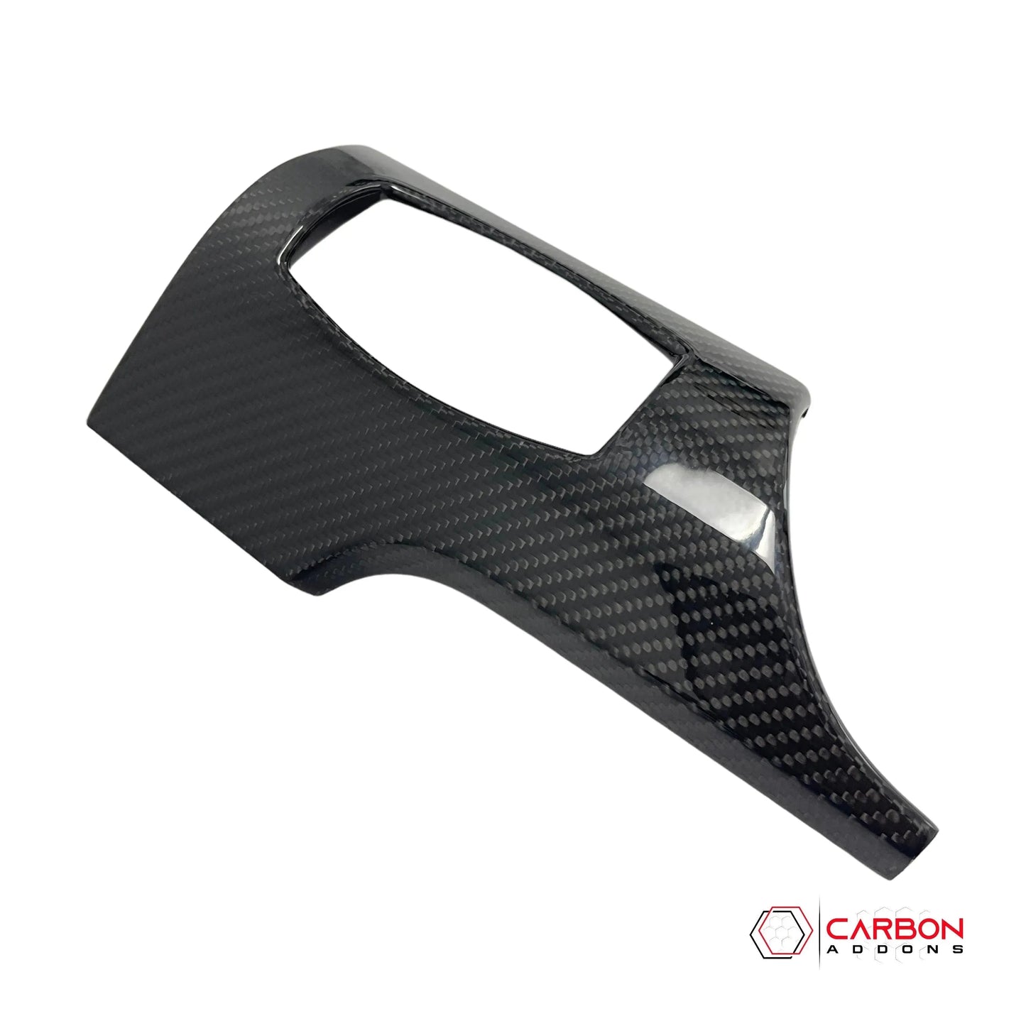 Hard Carbon Fiber Driver Side Dashboard Trim Covers for 2015–2023 Ford Mustang