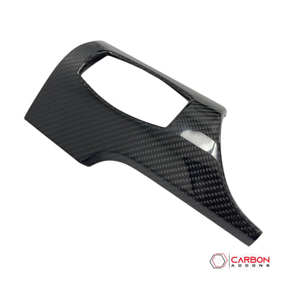 Hard Carbon Fiber Driver Side Dashboard Trim Covers for 2015–2023 Ford Mustang