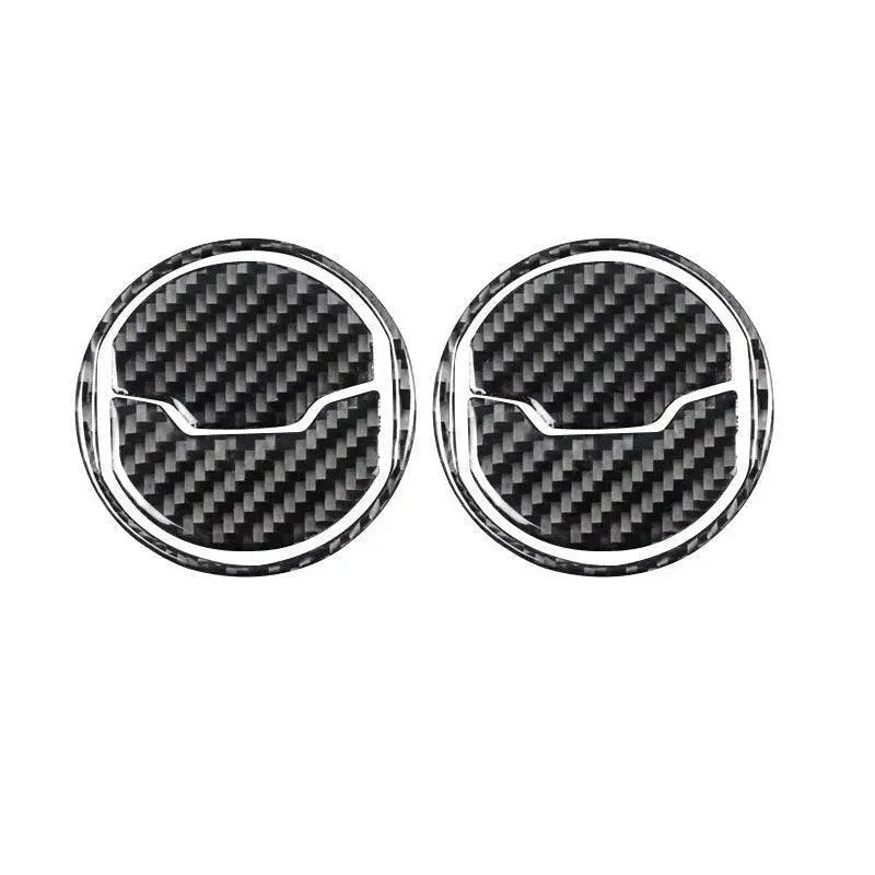 Real Carbon Fiber AC Air Vent Overlay for Mustang 2015-2023