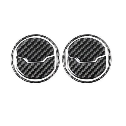 Real Carbon Fiber AC Air Vent Overlay for Mustang 2015-2023