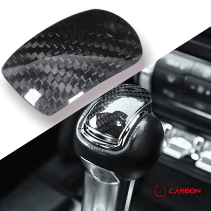 Mustang 2015-2023 Real Carbon Fiber Shift Knob Button Trim Cover