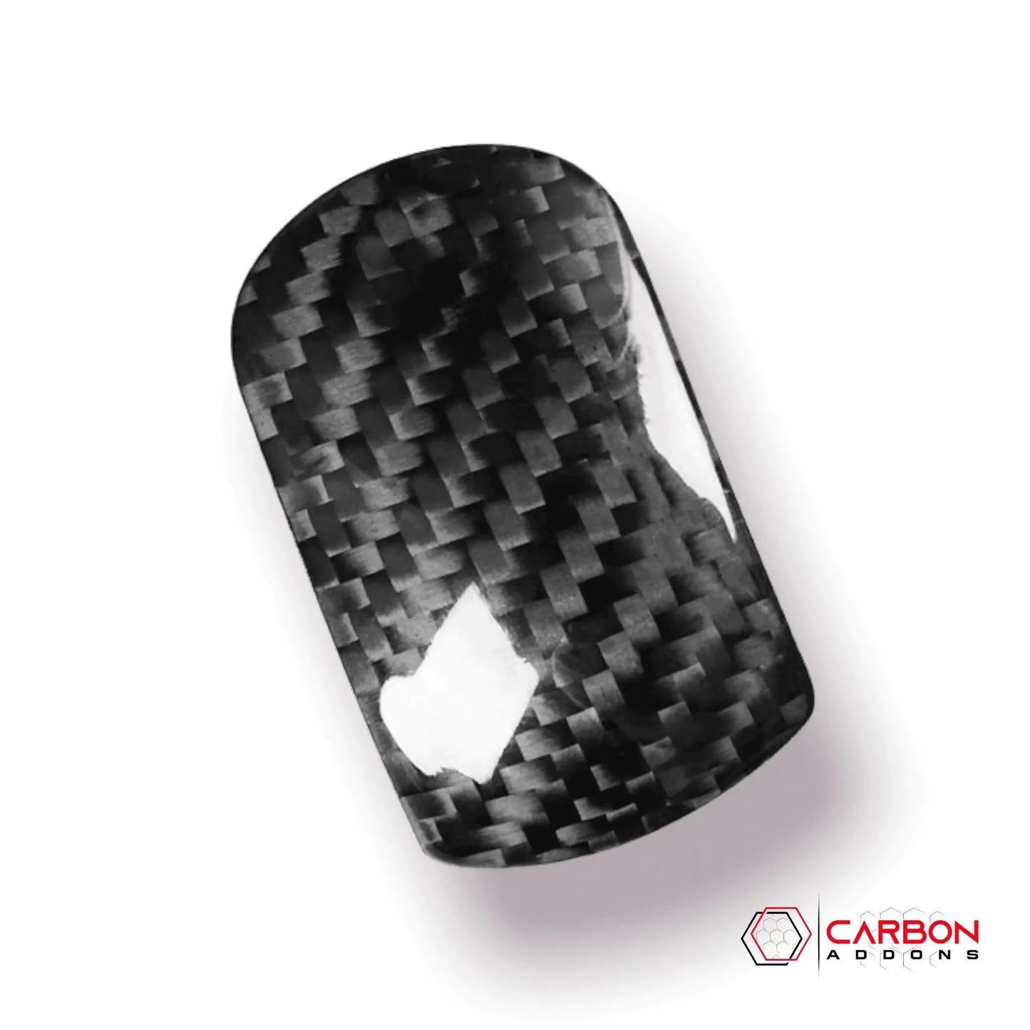 Mustang 2015-2023 Real Carbon Fiber Shift Knob Button Trim Cover