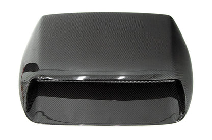 OLM Oversized Carbon Fiber Hood Scoop - 2015+ WRX / STI